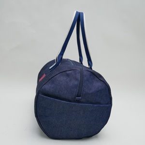 Bolsa de Lona Vaquera Nueva 2026, Bolsa de Mano Cilíndrica de Gran Capacidad, Bolso de Viaje Informal con Asa Colorida para Mujer, para Viajes de Fin de Semana y Gimnasio - Product Image 5