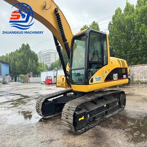 Excavadora de cadenas Caterpillar CAT 320CL de 12 toneladas con cucharón de excavación de 0.18m³ de capacidad, equipo de construcción usado. - Product Image 3
