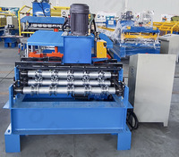 Machine de cintrage automatique de haute qualité avec moteur à engrenages, pompe et moteur hydraulique - Contrôle PLC Taida pour applications de toiture