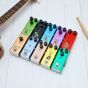 Pédale Overdrive pour guitare électrique MoskyAudiol - Effet de distorsion REVERB DELAY avec réponse dynamique et égaliseur sur mesure (C