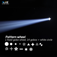 Faisceau lumineux étanche tête mobile Rgb 17r 380 projecteur 350w scène Led Par bande lavage Cob Mini faisceau étanche