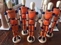 Offre Spéciale 4.5 pouces 5.5 pouces 8 pouces 12 pouces réglable en bois mannequin articulé en bois petit homme poupée pour cadeau dessin