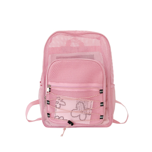 Custom New Fashion <strong>Mesh</strong> <strong>Backpack</strong> Leisure Outdoor Sports Bags Large Capacity Travel <strong>Backpack</strong> - Product Image 6