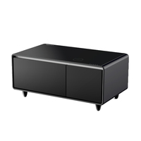 Table basse multifonctionnelle intelligente pour la maison, réfrigérateur 90L, congélateur, table basse intelligente avec charge sans fil