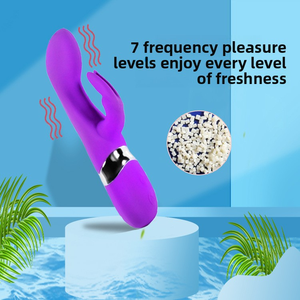 7频双振动兔假阴茎AV按摩器多功能g点女性阴蒂性玩具振动器手淫 - Product Image 2