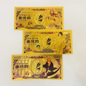 ธนบัตรฟอยล์ทองคำลายอนิเมะญี่ปุ่นชินิกามิ <span class=keywords><strong>ขาย</strong></span>ดี 24K ชุบทองสองด้าน ของสะสมและของขวัญ - Product Image 3