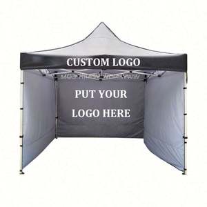 Carpa de Jardín Fácil de Instalar, Gazebo de 8x8 Pies, Personalizable, 10x10 Pies, Impermeable, Resistente, para Ferias Comerciales - Product Image 1