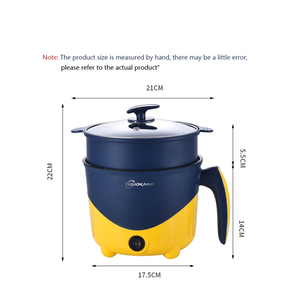 Machine de cuisson électrique 220V, multicuiseurs fonctionnels, cuiseur à riz 300W/600W, appareils de cuisine pour 1-2 personnes, appareils de cuisson des aliments - Product Image 6