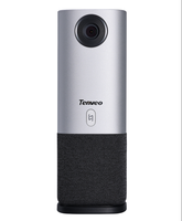 Tenveo 4K 360 °   Webcam de conférence 3-en-1 avec port USB, portée de capture de 5 m et 4 micros intégrés pour les réunions