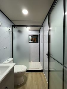 20ft Lüks Tiny House Hazır Genişletilebilir Prefabrik Konteyner 2-5 Yatak Odalı Ofis Otel Kullanımı Sandviç Panel - Product Image 5