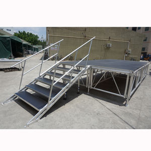 Iluminación interior ajustable en altura, escenario de aluminio, escenario portátil para conciertos - Product Image 4