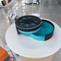 STPP a développé une boîte d'emballage ronde pour chocolats de luxe avec impression personnalisée de forme unique, pour emballer des chocolats en cadeau avec une forme ronde