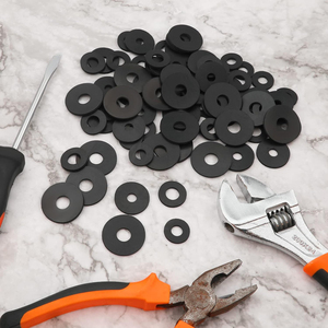 Rondella piatta in Nylon in plastica Epdm Fkm con tessuto ad alta resistenza allo strappo - Product Image 2