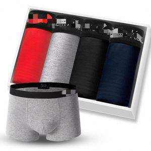 Boxer Shorts Underpants <b>Man</b> Fashion <b>Men's</b> Brief Soft Boxer Panties U Convex <b>Pouch</b> Shorts Underwear for Male Plus Size - Product Image 2