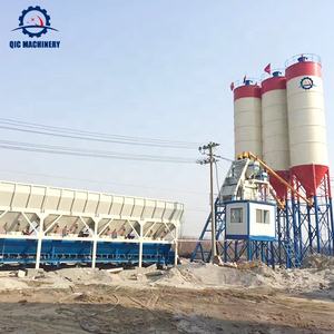 Planta Mezcladora de Concreto con Elevador de Tolva, Planta de Concreto Premezclado Lista para Usar, Planta Mezcladora de Concreto Js1000 - Product Image 1
