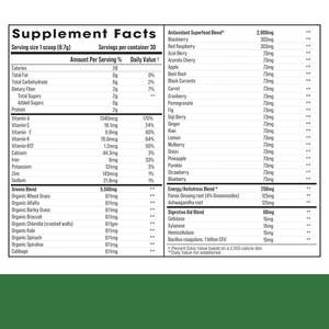 Precio al por Mayor, Nuevo, Polvo de Superalimentos con 32 Nutrientes, Polvo de Jugo Verde, Polvo de Superalimentos Verdes, Supergreens - Product Image 2