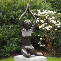 Vente Chaude : Sculpture Abstraite Moderne en Bronze, Statue Humaine Dansante, Artisanat d'Art en Métal, Taille Personnalisée