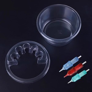 Kit de 20 Vasos de Limpieza para Agujas de Cartucho, Vasos para Limpiar Tatuajes, para Artistas del Tatuaje, Uso Profesional en Estudio - Product Image 4