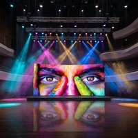 Bâton vidéo LED d'intérieur Vcore P2.6 avec garantie de 3 ans, luminosité de 5000 cd et densité de 36924 pixels pour panneaux publicitaires