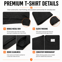 T-shirt personnalisé de haute qualité avec logo, vente en gros, t-shirt surdimensionné épais en coton pour homme, impression vierge, grandes tailles pour hommes