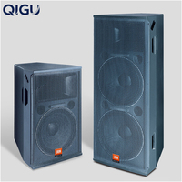 aJBN-325 Haut-parleur professionnel PA double 15 pouces 400W RMS 1600W de crête, haute sensibilité 98dB, 4 ohms, pour sonorisation de scène en direct