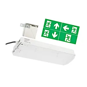 Luz LED IP65 de salida de emergencia, resistente al agua, 3W, LED montado en la pared - Product Image 1