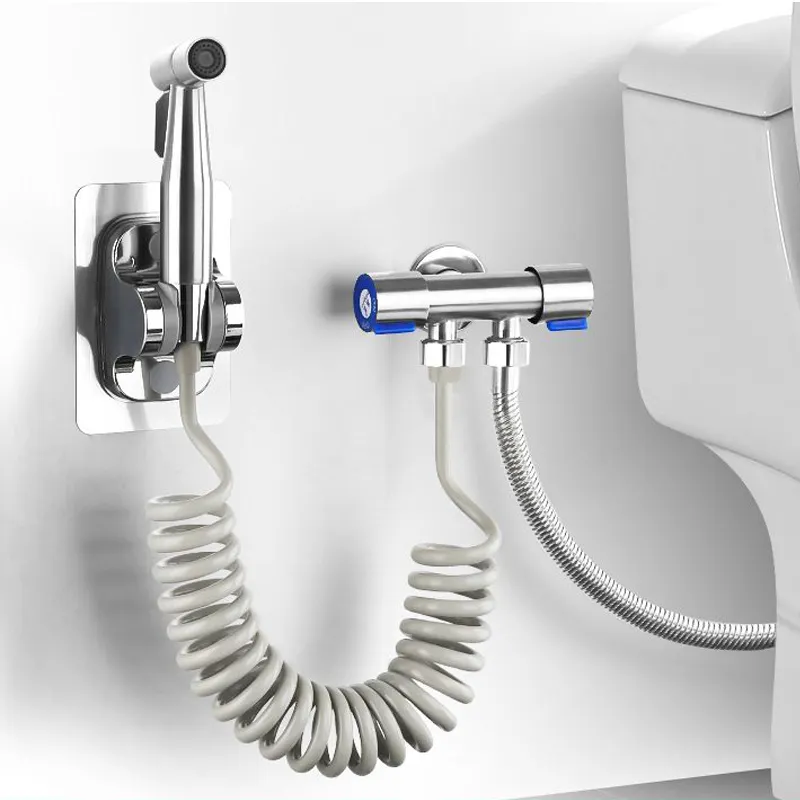 Badkamer Schoonmaak Metgezel Flusher Spray Wc Spuitpistool Badkamer Toiletspray Toilet Water Jet Hand Bidet Sproeier