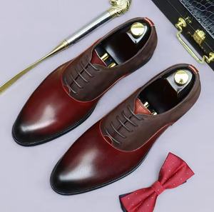 Zapatos de fútbol de cuero para hombre, zapatos italianos de cuero, zapatos de seguridad de cuero para hombre - Product Image 2