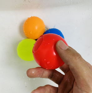 Jeu de fête d'été en Silicone <span class=keywords><strong>Bunch</strong></span> <span class=keywords><strong>o</strong></span> Ballons balles pour piscine magique cascade Ballon jouet boule d'eau réutilisable remplissage facile et rapide - Product Image 5