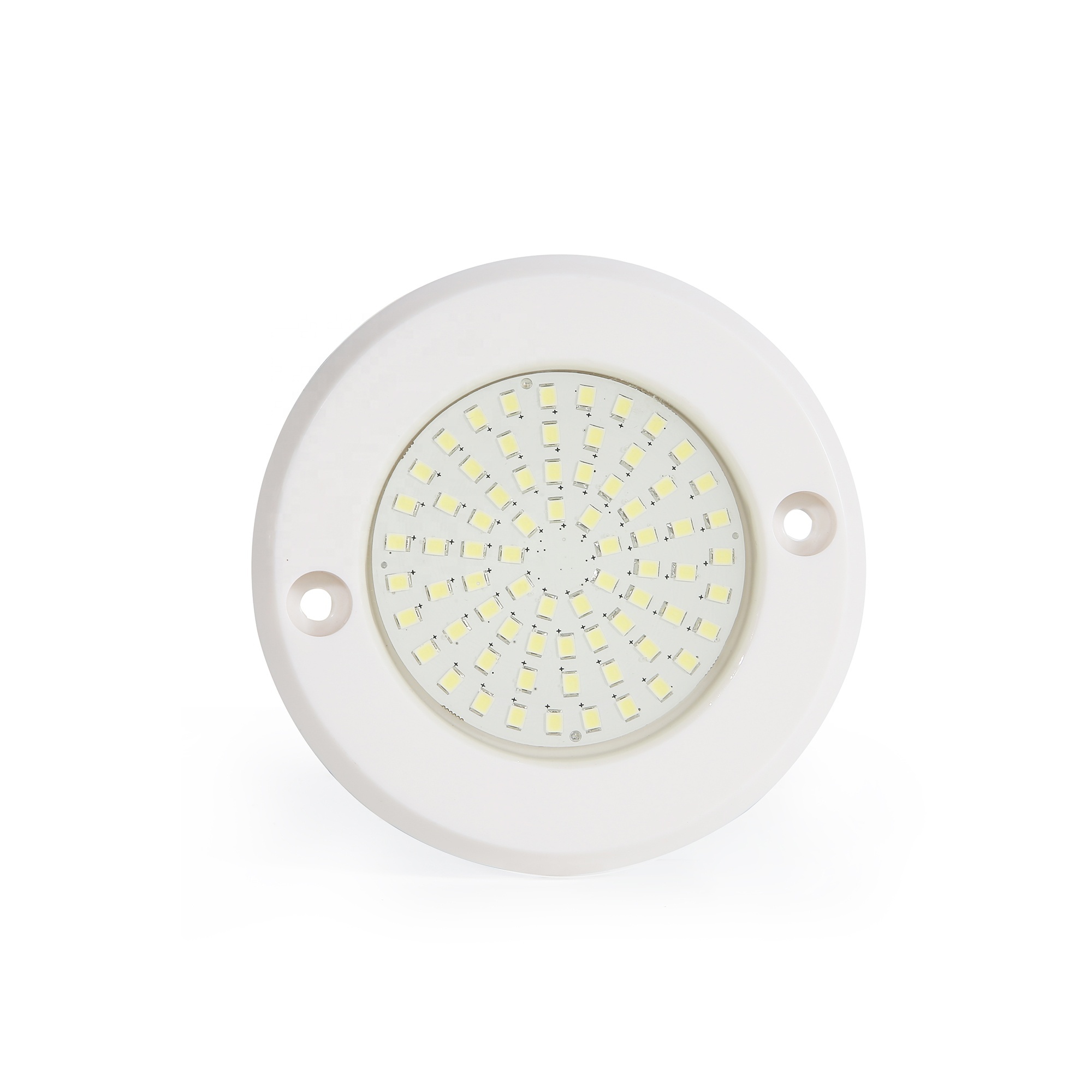 12V DC Plastic Wall-Mounted RGB Color Changing IP68 Underwater Led Pool Lights with Remote Control