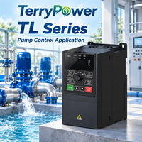 Inverter VFD Seri TL Penggerak AC Tiga Fasa 380V 0.75-37KW Kontrol V/F SVC Programmable I/O Output Analog Pulsa 50kHz Seri TL