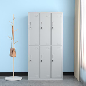 Armadietto a 6 ante armadietti a 6 ante con piedini in piedi abbigliamento da lavoro per il personale scuola armadietto in acciaio a 6 porte armario de acero casier <span class=keywords><strong>vestia</strong></span> - Product Image 6