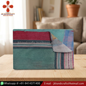 Kantha เย็บปะติด bengali gudri แบบวินเทจ - Product Image 2