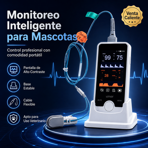 <span class=keywords><strong>Appareil</strong></span> de surveillance vétérinaire professionnel avec station d'accueil, écran haute résolution, câble de sonde pour <span class=keywords><strong>l</strong></span>'<span class=keywords><strong>oxygène</strong></span> et <span class=keywords><strong>le</strong></span> pouls des animaux de compagnie - Product Image 5