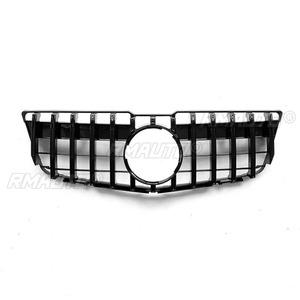 Bandes décoratives pour calandre de voiture, kit carrosserie de calandre de course, calandre avant pour Mercedes Benz GLK X204 GT 2009-2012, extérieur - Product Image 5