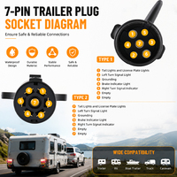 Nouveau feu arrière LED bicolore rouge et jaune pour camion et remorque, avec signal de freinage et avertissement, à fixation magnétique, pour le marché international