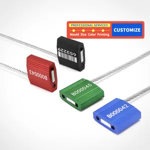 3.5 sigilli di sicurezza per cavi metallici per container e sigillo di trasporto serratura