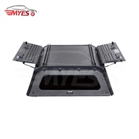Prix de gros d'usine, toit rigide personnalisé, couvre-caisse de camionnette, couvre-caisse en acier pour camionnette 4x4 avec barres de toit
