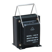 Transformador Monofásico TC-1500 de 1500W, 110V/220V, Elevador y Reductor de Voltaje con Bobina Toroidal, 80% de Eficiencia para Uso Doméstico