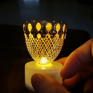 Décoration musulmane du Ramadan 2026, bougie LED, Eid Mubarak, veilleuse, décoration de la maison, Eid Al-Fitr, <span class=keywords><strong>Aid</strong></span> <span class=keywords><strong>Moubarak</strong></span>, décoration Kareem, livraison directe - Product Image 4