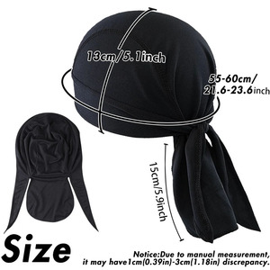 Fascia per la testa da ciclismo, berretto antisudore, sciarpa da ciclismo ad asciugatura rapida, cappello protettivo dal sole, bandana sportiva per ciclismo all'aperto - Product Image 3