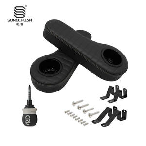 Barres de maintien en mousse noires CIUB pour voiturettes de golf EZGO YAMAHA avec kit d'installation - Source directe du fabricant - Product Image 1