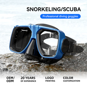 Bán Buôn Freediving Chống Sương Mù Ống Kính Silicone Mặt Nạ Thiết Lập Khối Lượng Thấp Dành Cho Người Lớn Ống Thở Mặt Nạ Lặn Mặt Nạ Và Ống Thở Thiết Lập - Product Image 2