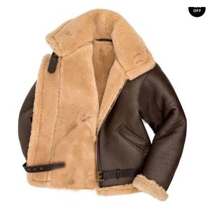 2026 HotsaleFaux <strong>FurFur</strong> Leather Jacket Men Faux Fur Jacket for Men - Product Image 4