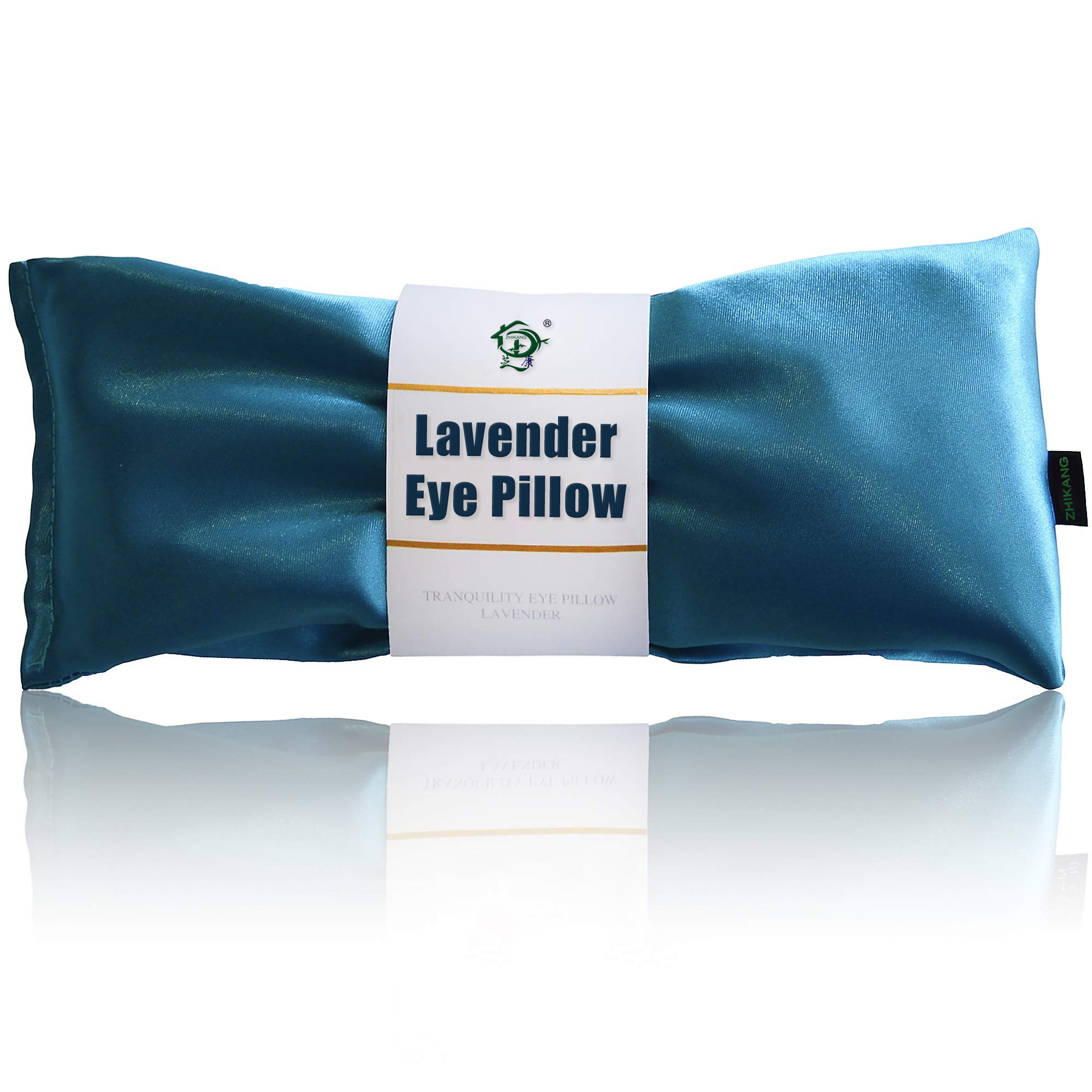 Organic Lavender & Flax Seed Eye Pillow W/ Removable Cover | Weighted - View #2