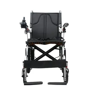 2022 новая складная электрическая инвалидная коляска с дистанционным управлением, Легкая Автоматическая самоходная электрическая коляска