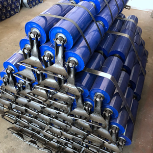 89Mm Dia Debu Bukti Menangguhkan Idler Gantung Heavy Duty Belt Conveyor Rol Baja - Product Image 6