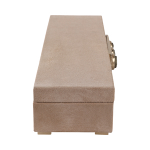 Elegante Scatola Portagioie Lunga, Organizer per Ricordi e Accessori, Contenitore Decorativo per Arredamento Casa - Product Image 4