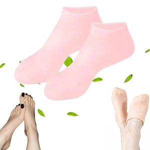 Masque hydratant pour les pieds, <span class=keywords><strong>chaussettes</strong></span> <span class=keywords><strong>exfoliantes</strong></span> en silicone, <span class=keywords><strong>chaussettes</strong></span> de protection pour la plage, <span class=keywords><strong>chaussettes</strong></span> <span class=keywords><strong>exfoliantes</strong></span> en silicone pour réparer les pieds secs - Product Image 3