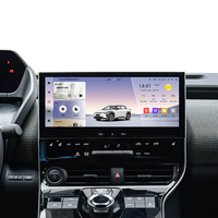 Radio Stereo Mobil Android 14 12,3 Inci 8+128GB untuk Toyota BZ4X 2022+ Wireless Carplay Android Auto 4G LTE WiFi GPS Pemutar Video